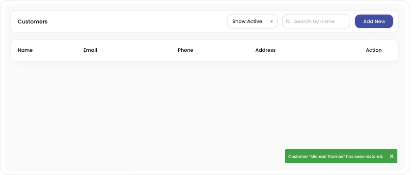 popup with changes done popup