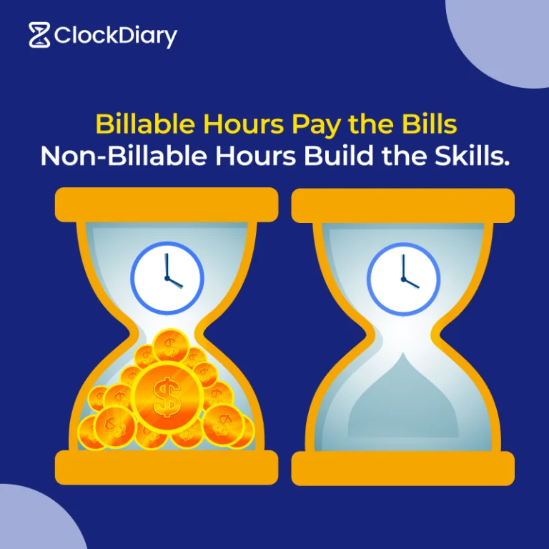 Billable vs non billable hours
