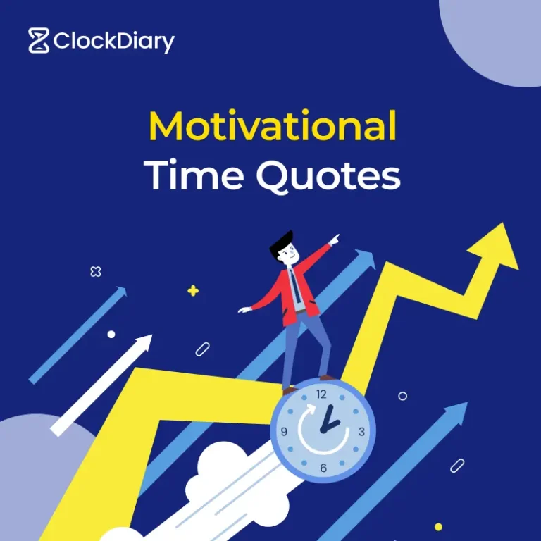 Motivational time quotes