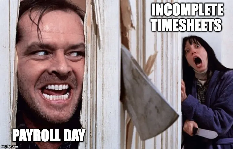 Payroll meme