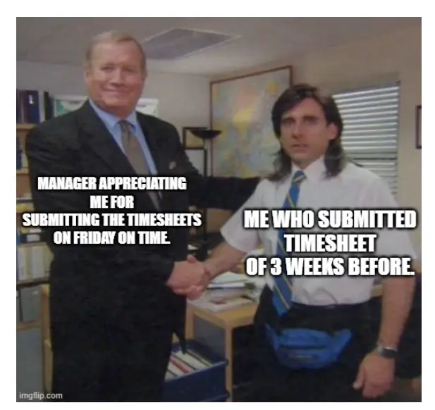 Submit timesheet memes