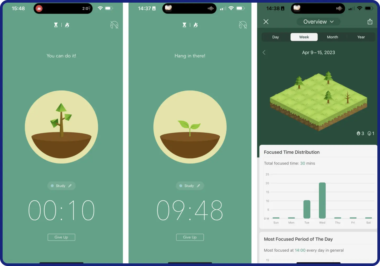 Forest Pomodoro Timer App