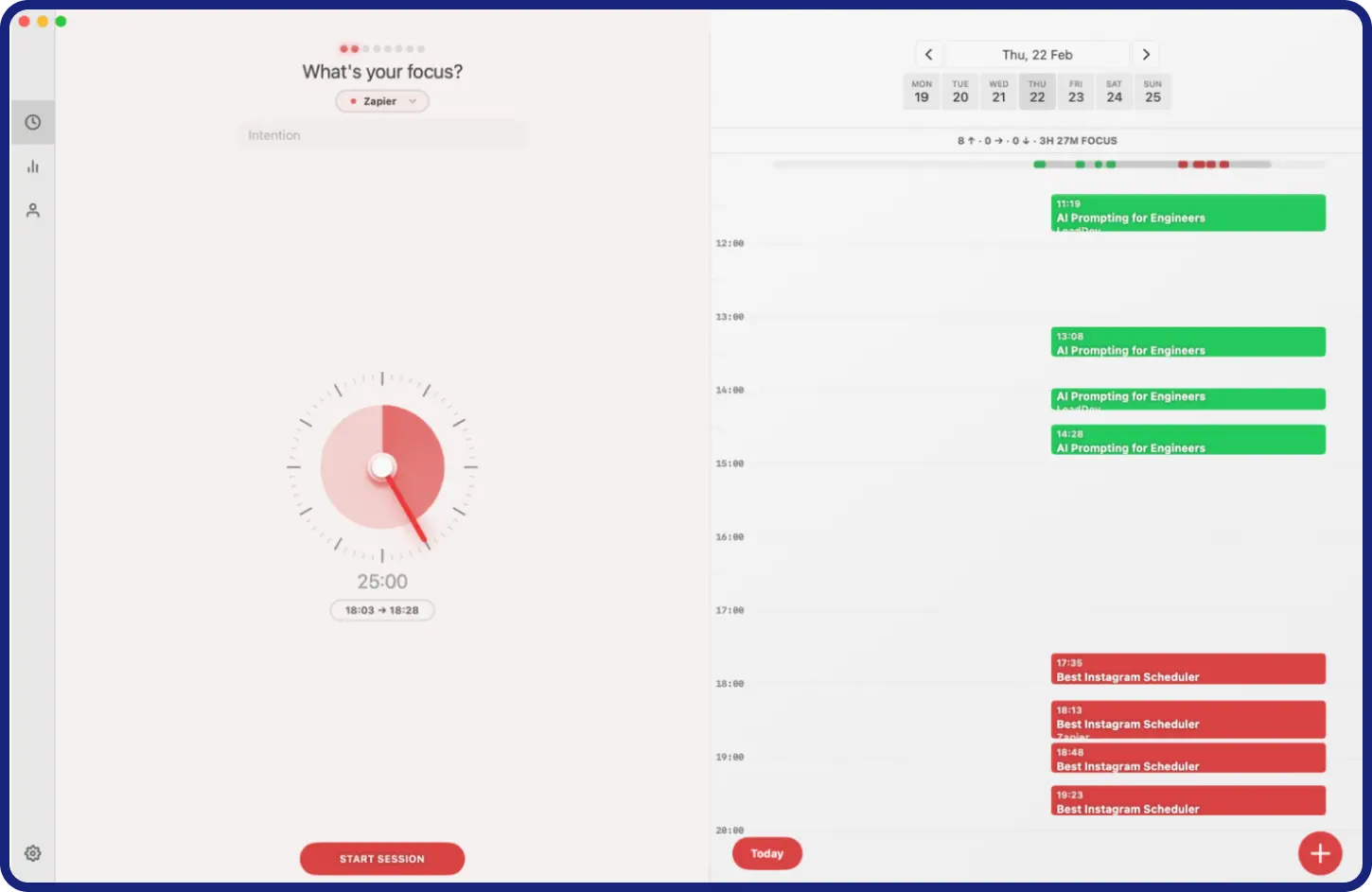 Session Pomodoro Timer App