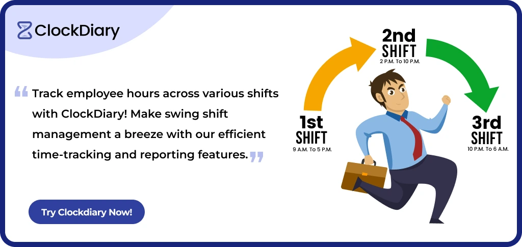 Swing shift system cta