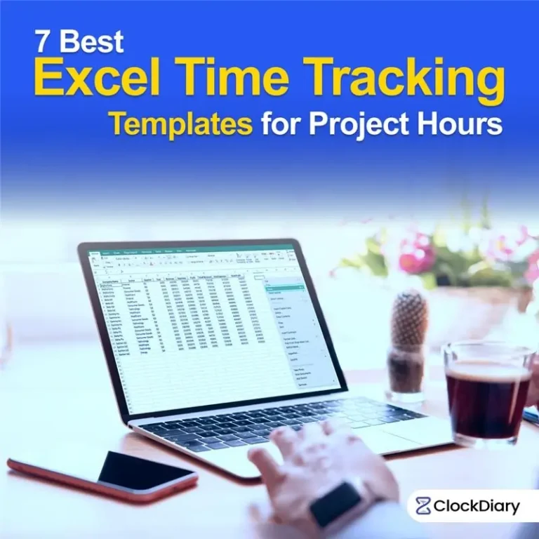 7 Best Excel Time Tracking Templates for Project Hours Feature Image