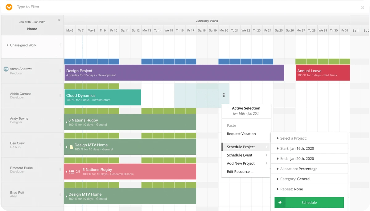 Hub Planner Makes Resource Scheduling Seem Like A Breeze 