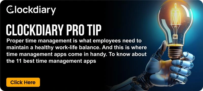 Clockdiary Pro Tip on Time Management Apps 
