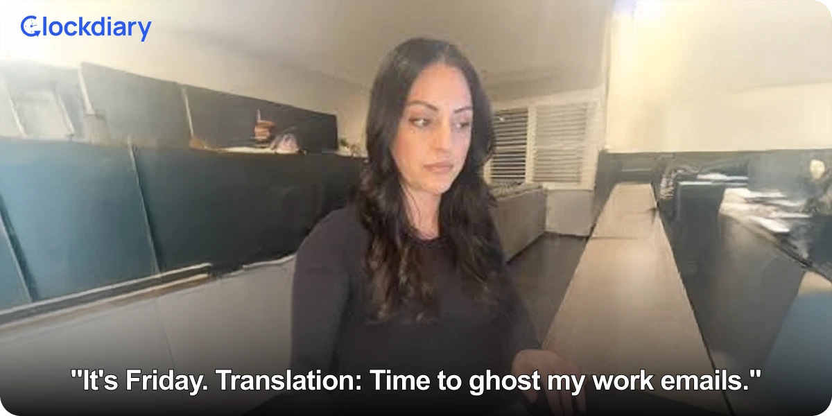 It's Friday. Translation: Time to ghost my work emails.