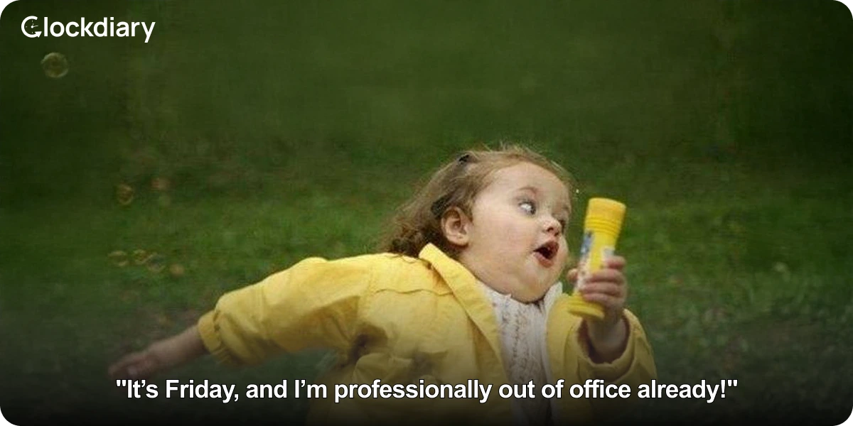 It’s Friday, and I’m professionally out of office already!