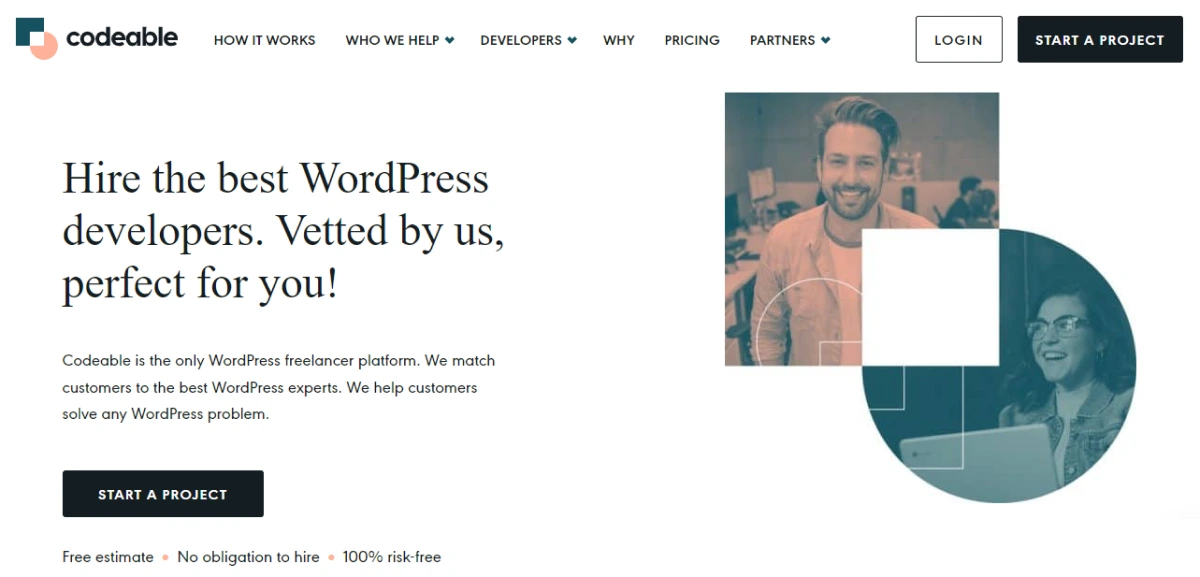 Codeable Home Page
