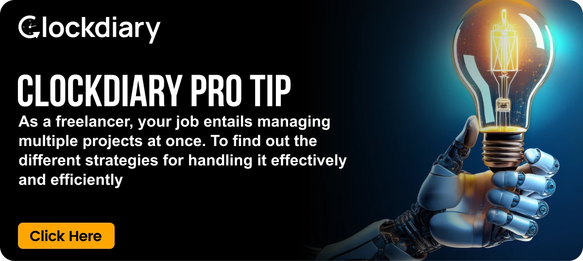 Clockdiary Pro Tip to Manage Multiple Projects at Once