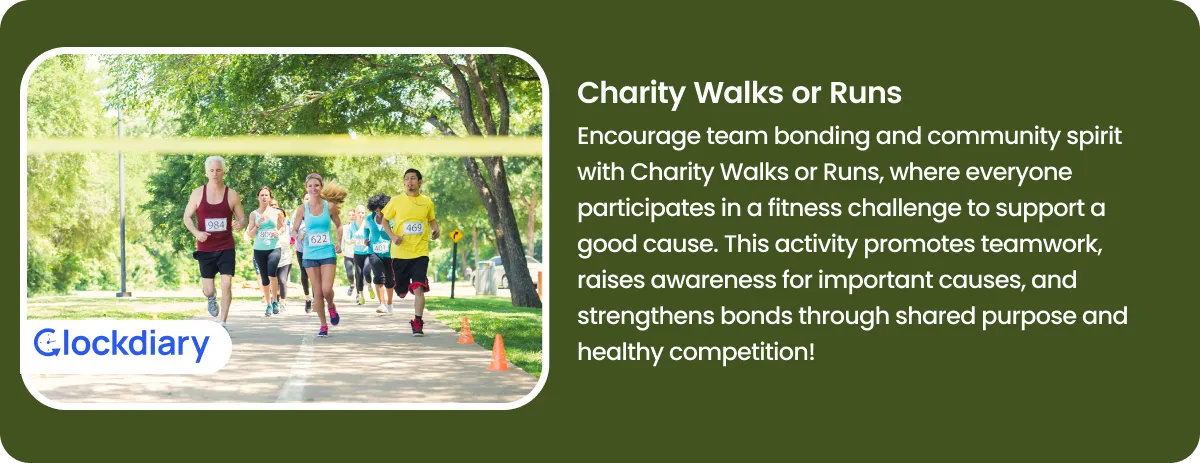Charity Walks or Runs
