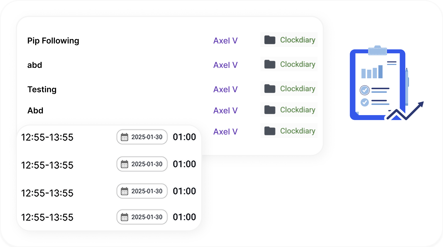 Client and Task Reporting