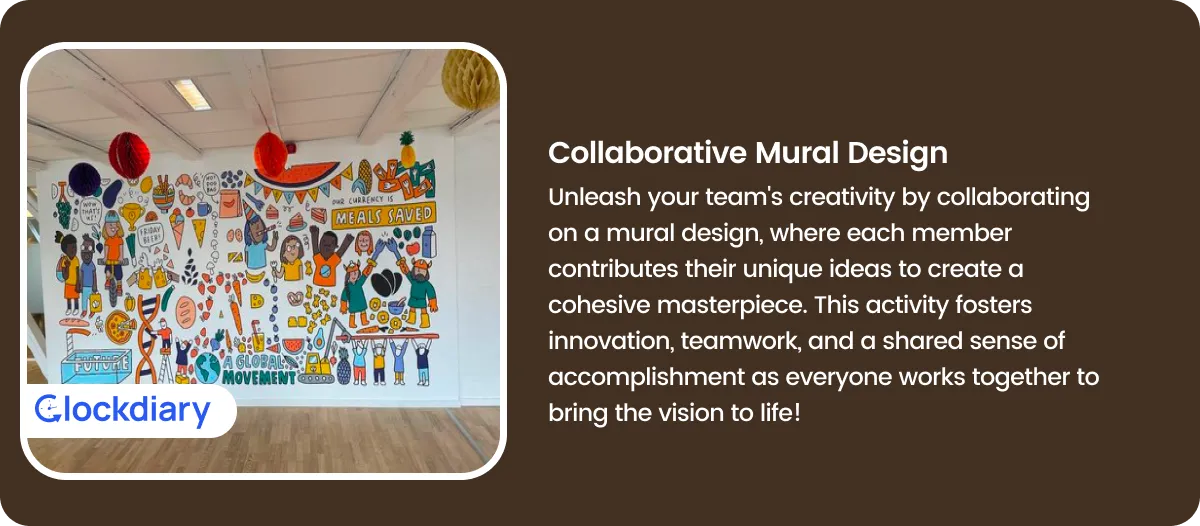 Collaborative Mural Design Team Building Activity
