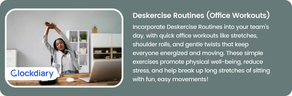 Deskercise Routines (Office Workouts)