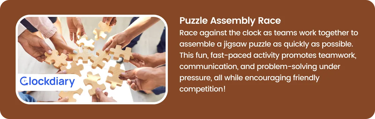 Puzzle Assembly Race