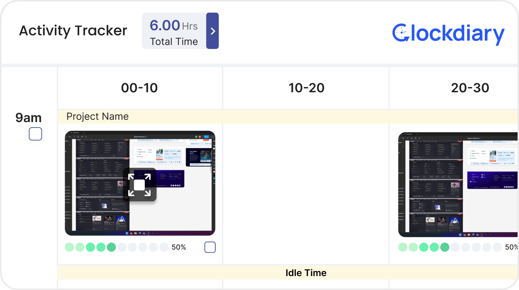 Idle Time Tracking