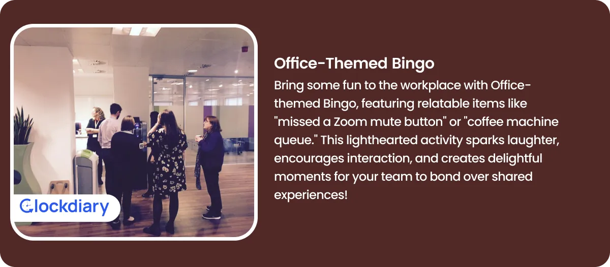 Office-themed Bingo