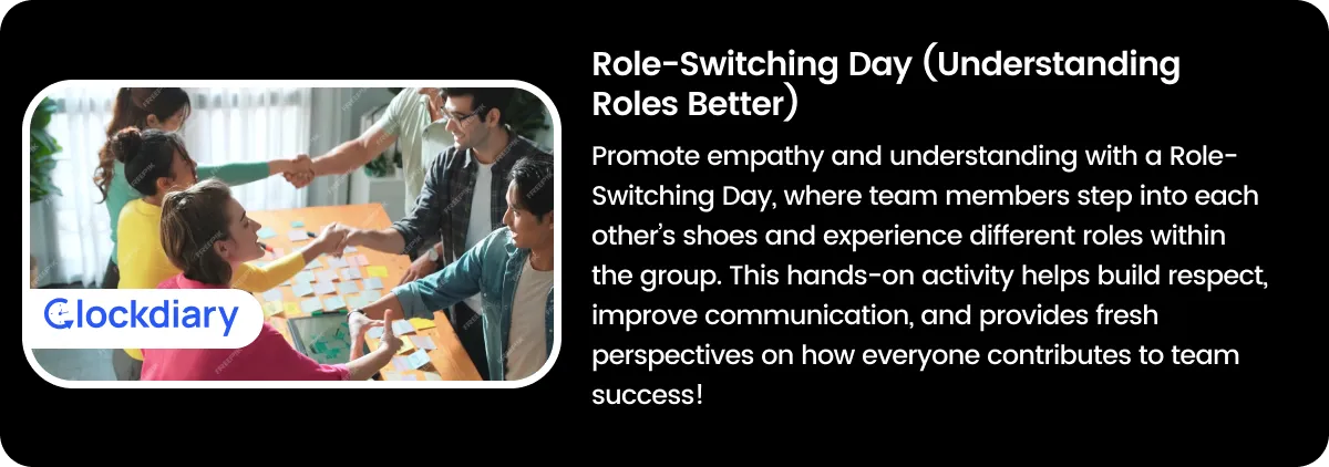 Role-Switching Day (Understanding Roles Better)