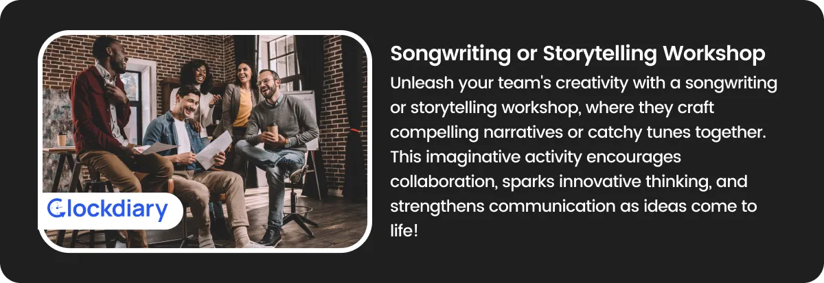 Songwriting or Storytelling Workshop