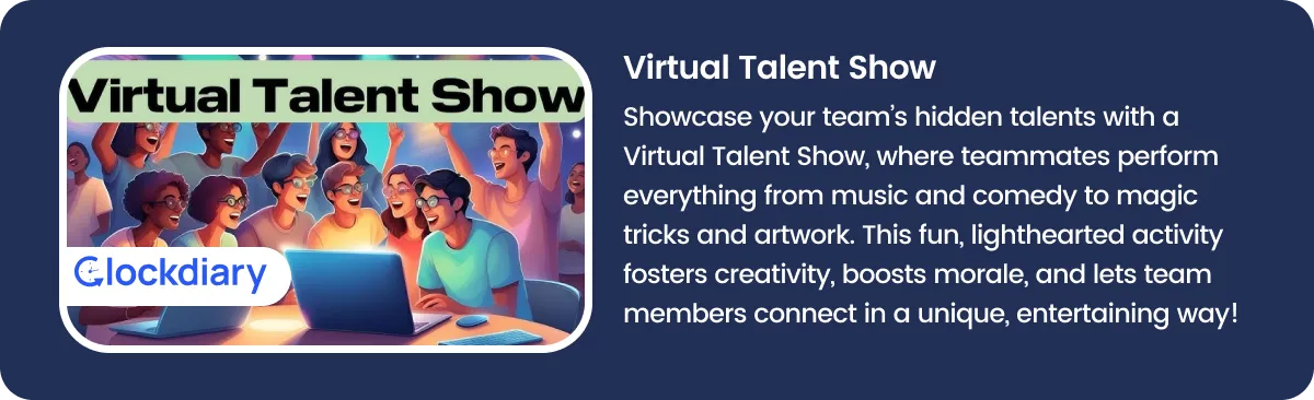 Virtual Talent Show