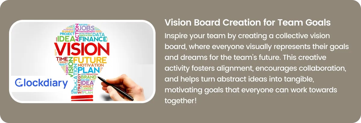 Vision Board Creation for Team Goals