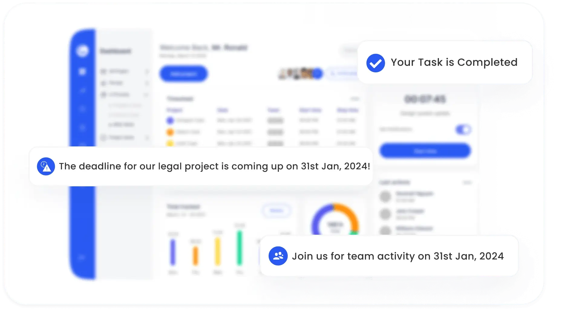 Gain real-time insights into remote employee activity and performance.