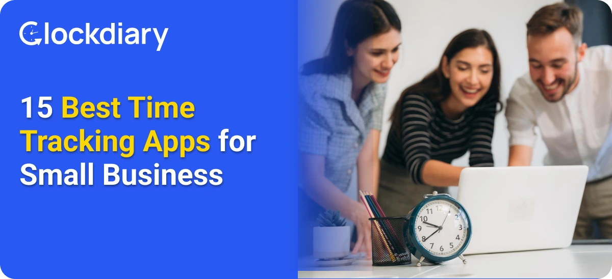 15 Best Time Tracking Apps fore Small Business Intro Image