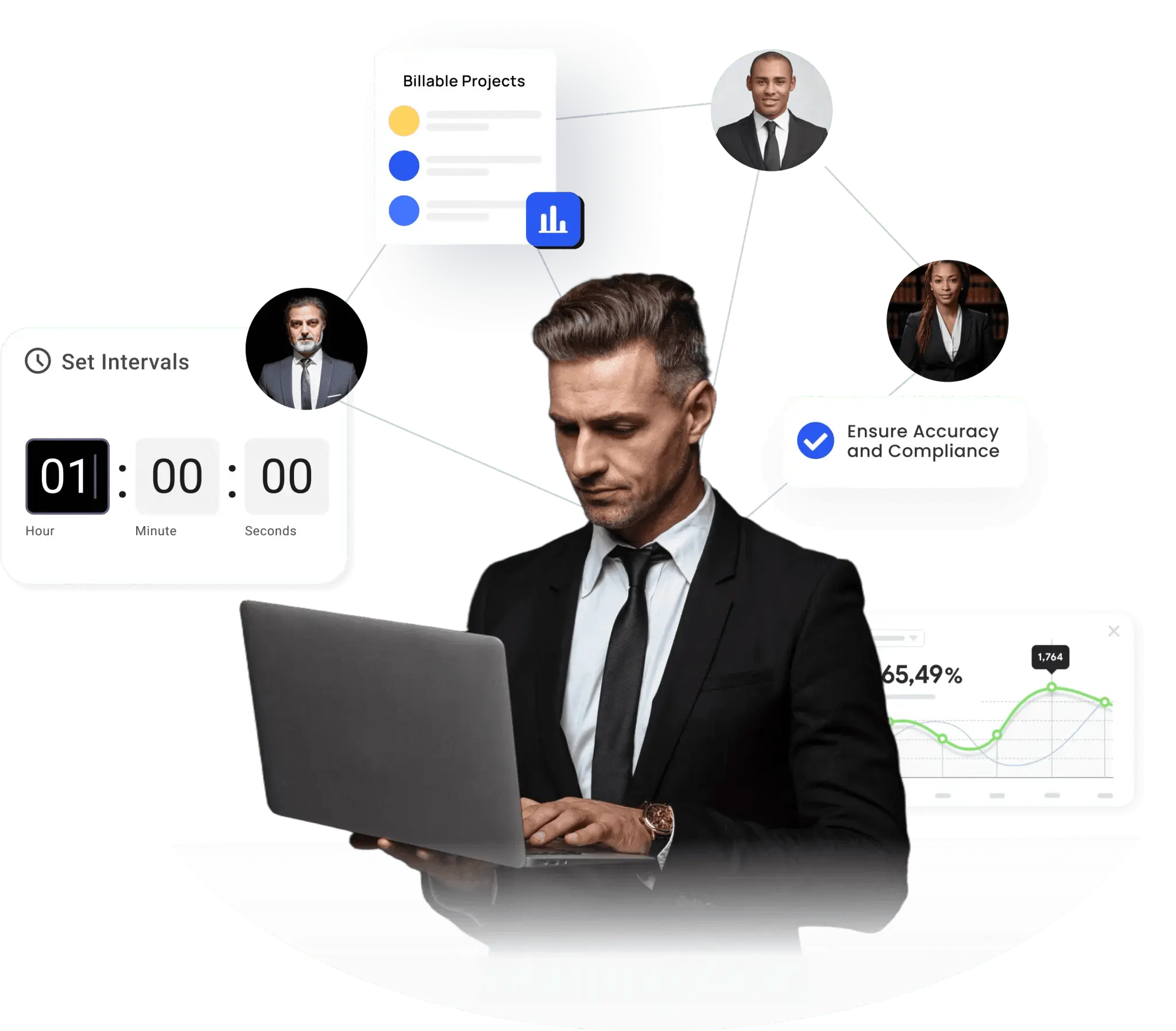 Remote employee monitoring software for tracking productivity, time, and team activity in real time. 