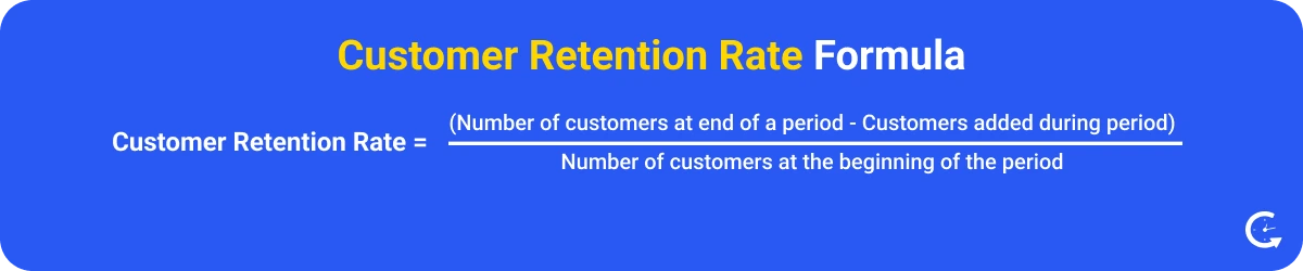 Formula to Calculate Customer Retention
