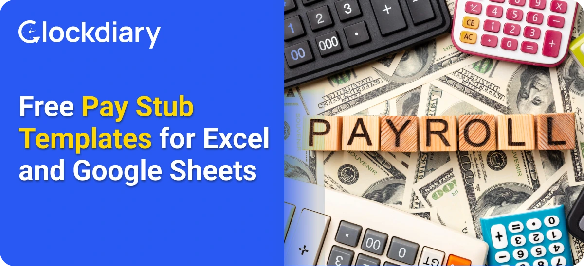 Free Pay Stub Templates for Excel and Google Sheets Intro Image