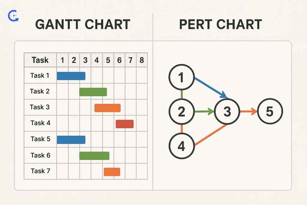 Gantt Chart vs PERT Chart: What's The Difference
