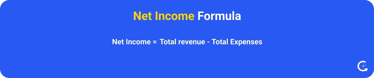 Formula to Calculate Net Income
