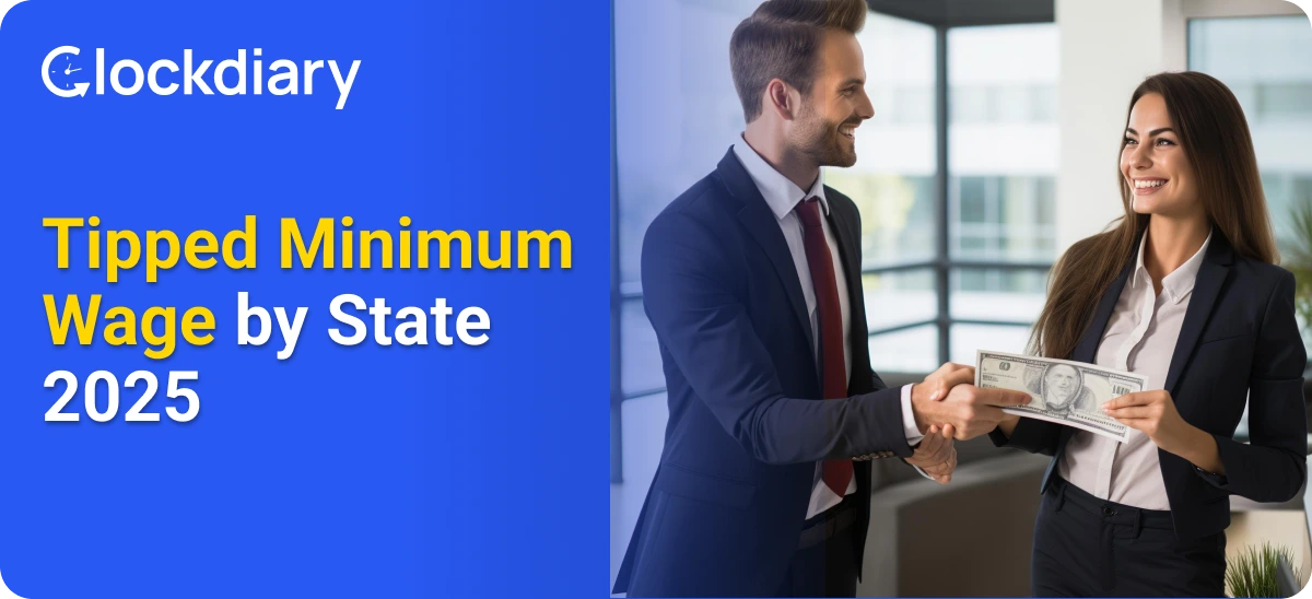 Tipped Minimum Wage by State 2025 Intro Image