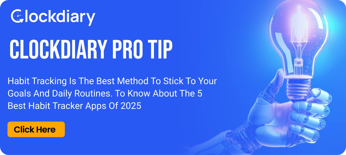 Clockdiary Pro Tip on Best Habit Tracker Apps 2025