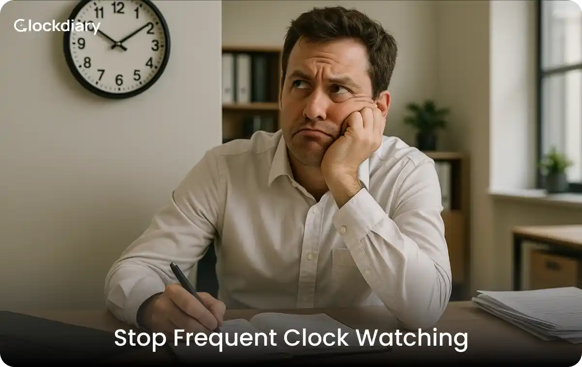 Stop Frequent Clock Watching to Make Time Go Faster At Work 