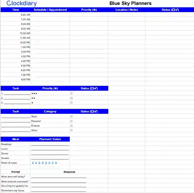 Blue Sky Planners