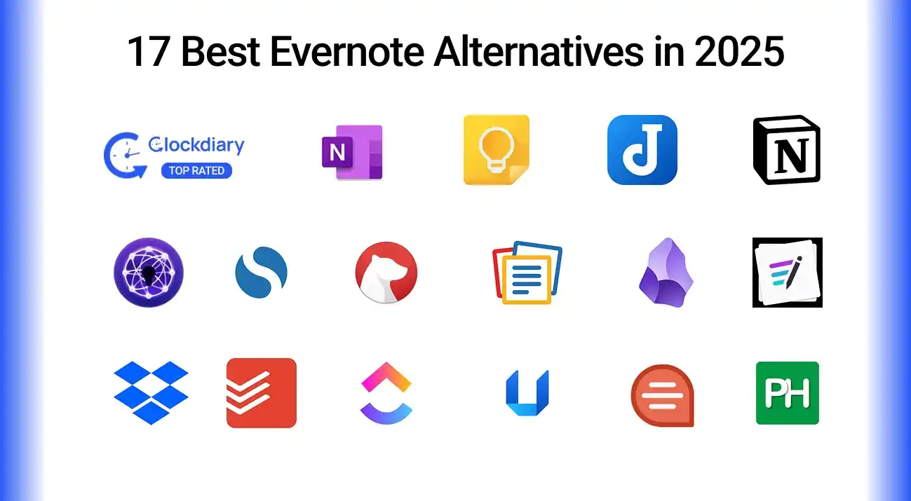 17 Best Evernote Alternatives in 2025 Intro Image