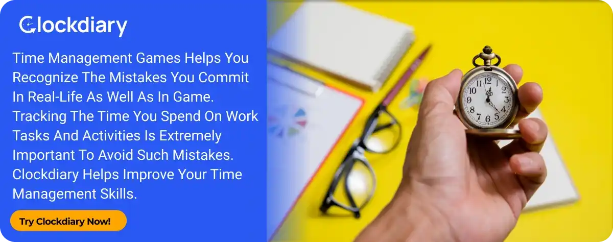 Clockdiary CTA Image to Improve Time Management Skills