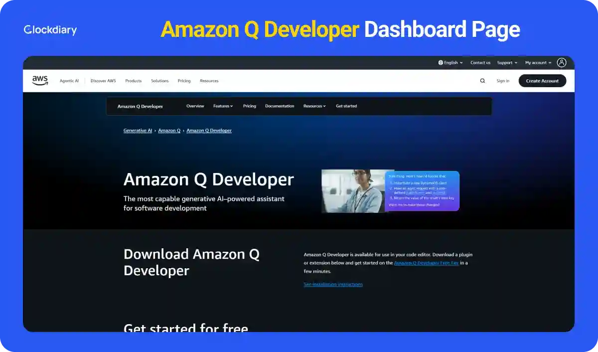 Amazon Q Developer, one of the best AI productivity tools