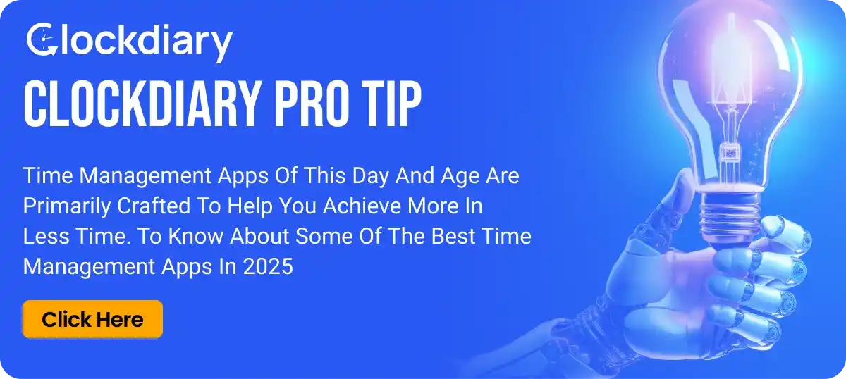 Clockdiary Pro Tip on Time Management Apps