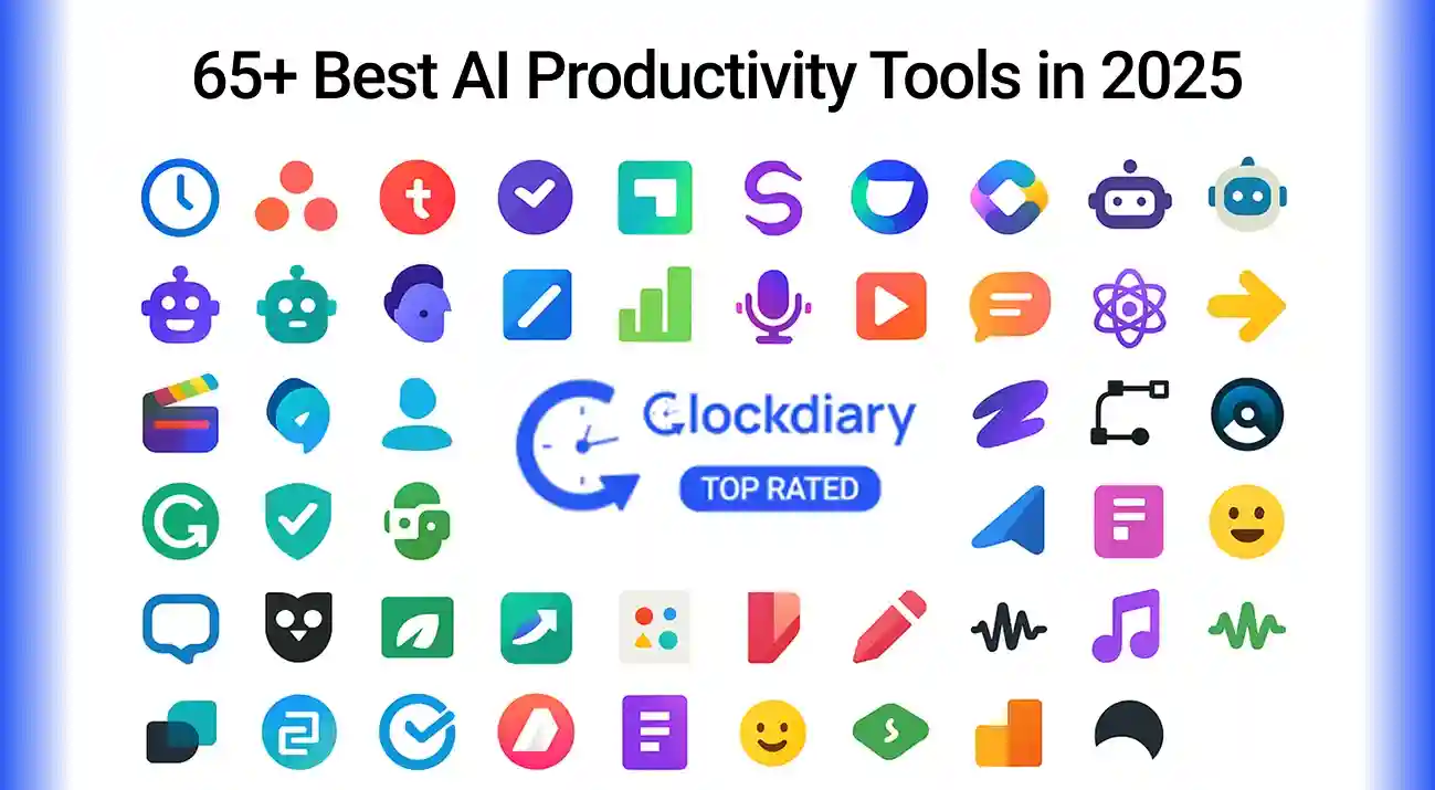 65+ Best AI Productivity Tools in 2025 Intro Image