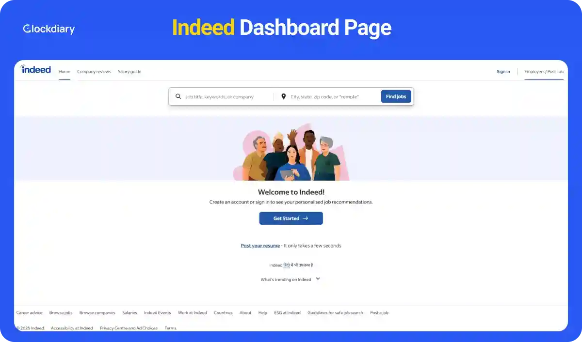 Indeed, one of the best work from home apps
