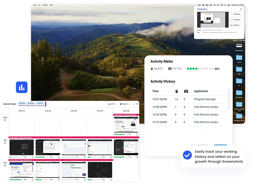 Time Tracking Software with Screenshots banner image