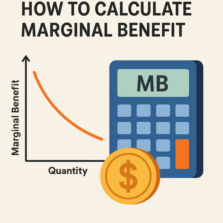 how to calculate marginal benefit