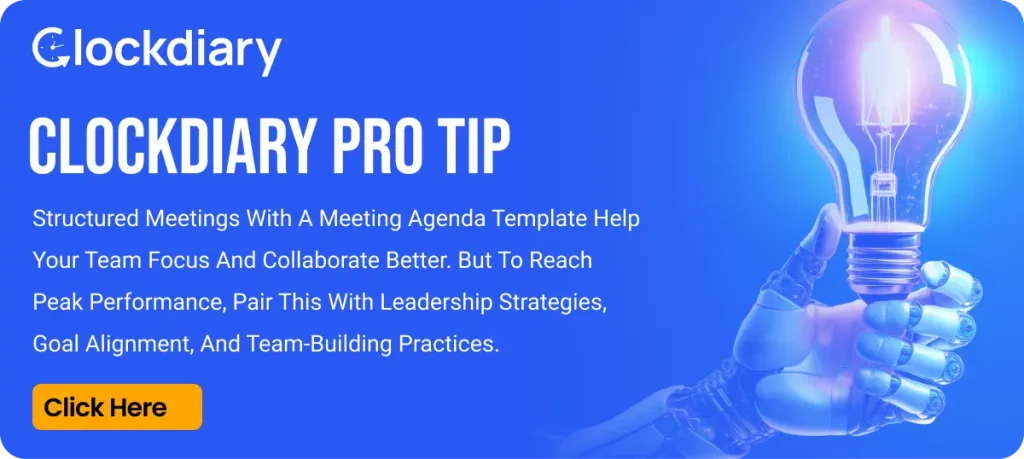 meeting agenda template pro tip