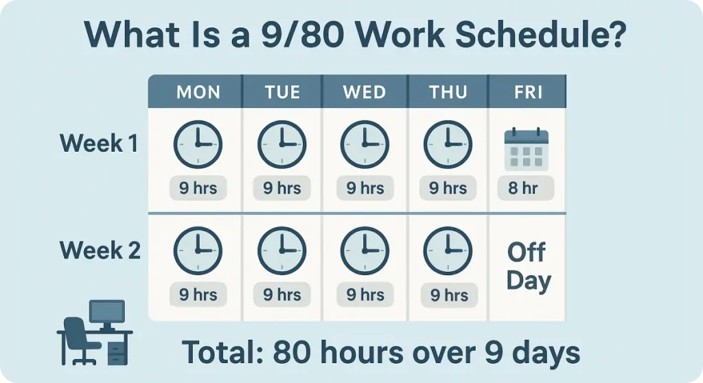 what is a 9/80 work schedule?