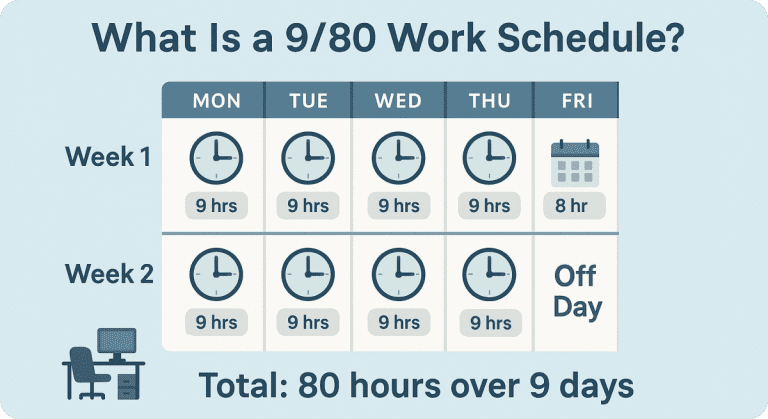 What is a 9/80 Work Schedule? Benefits and How to Implement It