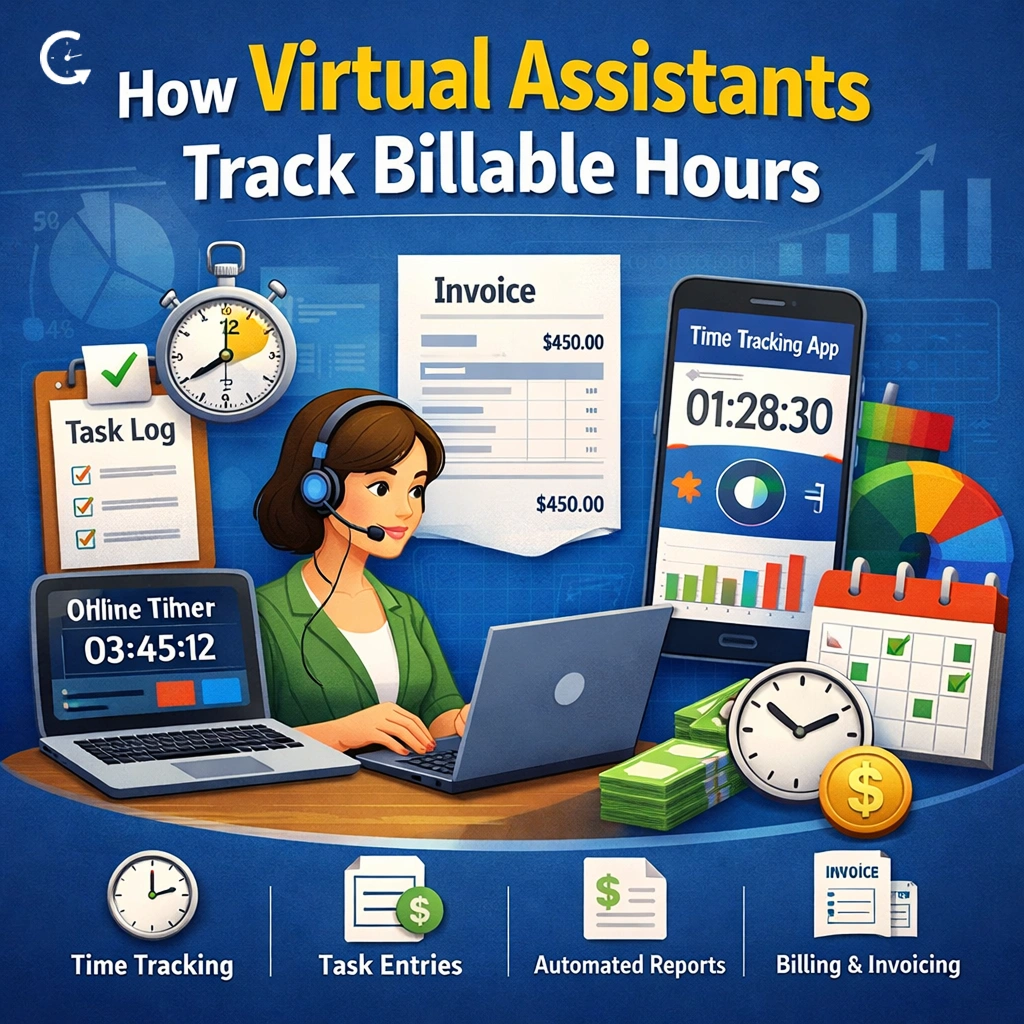 How Virtual Assistants Track Billable Hours