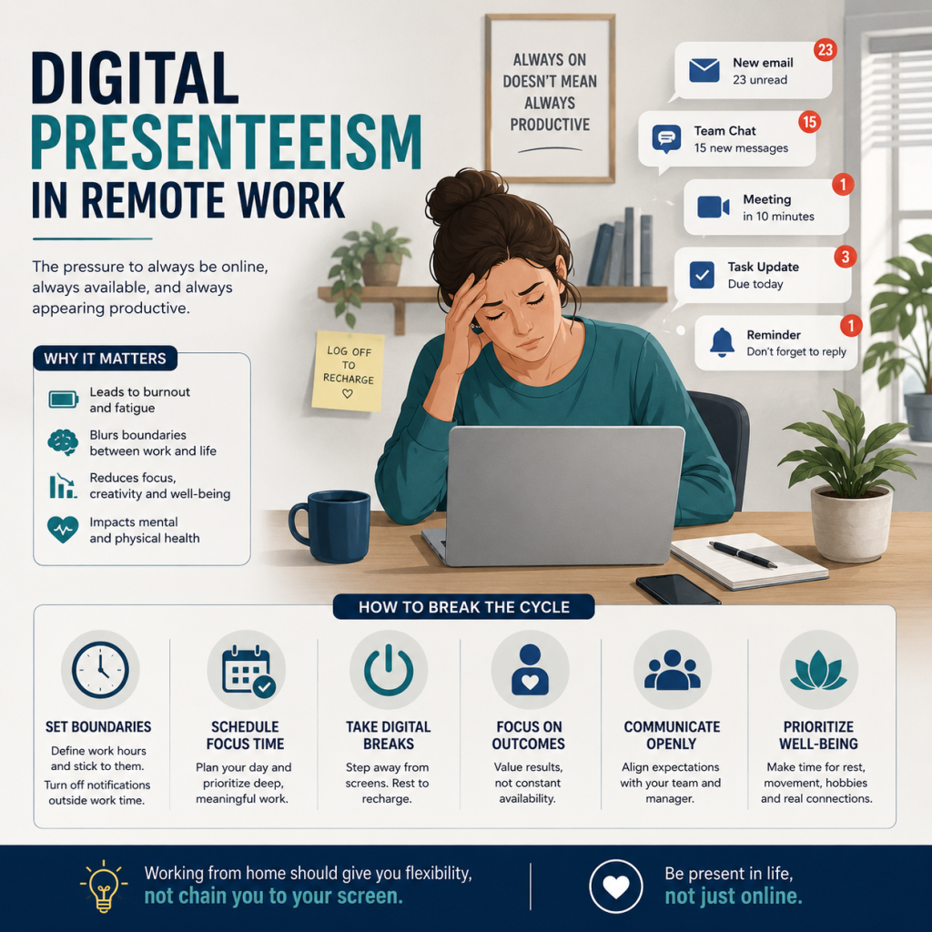 Digital presenteeism in remote work